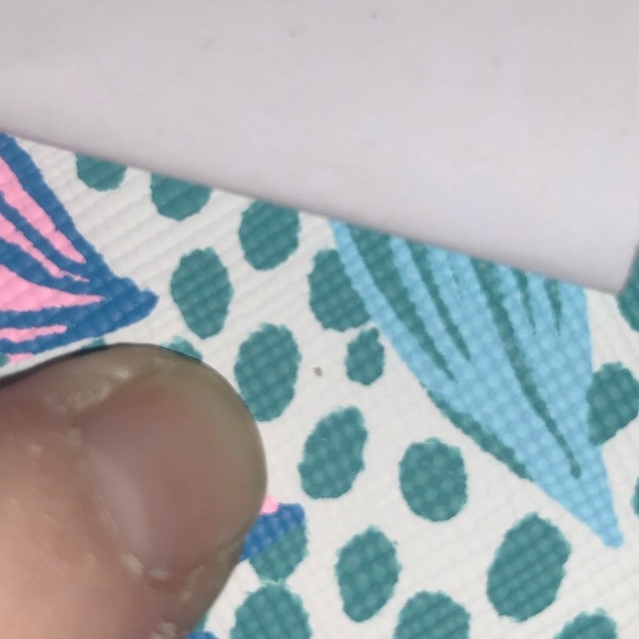 Lilly Pulitzer Botanical Green Holiday In The Sun GWP Top Handle Bag - Picture 5 of 16